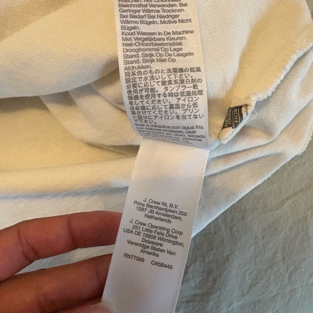 Madewell White Graphic Muscle Tee - Picture 4 of 6